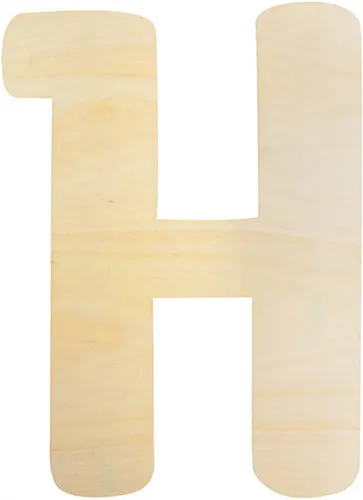 Miniatura 15 de Letras de madera grandes S, letras de madera grandes de 12 pulgadas, letras de madera sin terminar para decoración de pared, manualidades, tablero
