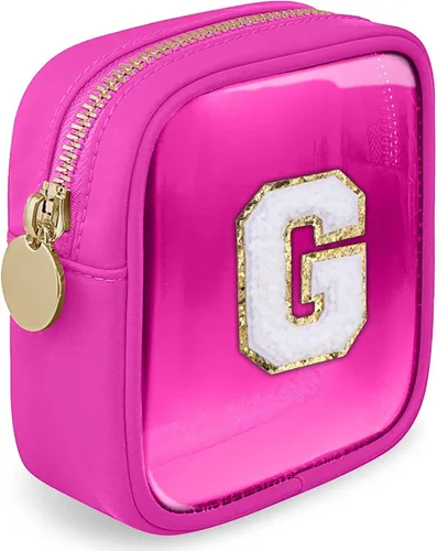 Miniatura 94 de Bolsa de Maquillaje Transparente Pequeña Bolsa de Cosméticos Bolsa de Viaje de Artículos de Aseo Bolsa Transparente con Cremallera Bolso Organizador
