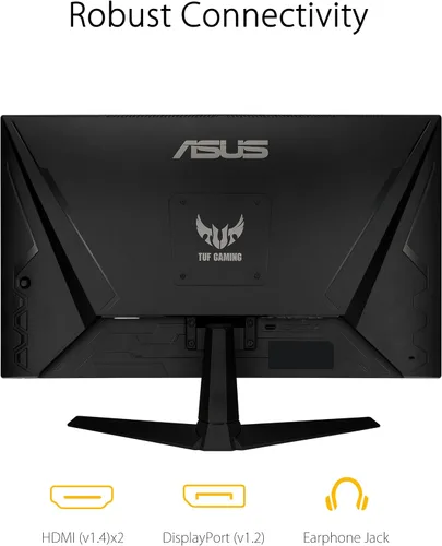 Miniatura 6 de ASUS TUF Gaming Monitor de juegos de 27 pulgadas 1080P (VG277Q1A) - Full HD, 165 Hz (soporta 144 Hz), 1 ms, Extreme Low Motion Blur, FreeSync