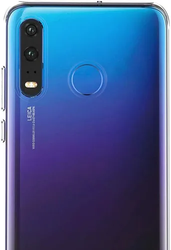 Miniatura 7 de MaiJin Funda para Huawei P30 Lite/Nova 4E (6.15 pulgadas) TPU suave goma gel parachoques transparente contraportada