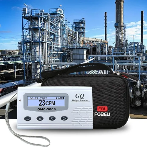 Miniatura 7 de FBLFOBELI Estuche rígido para GQ GMC-800/GMC-320S/GMC-300S/GMC-300E/GMC-600 PRO/FNIRSI GC-01 Geiger Counter Nuclear Detector Monitor Meter (negro)