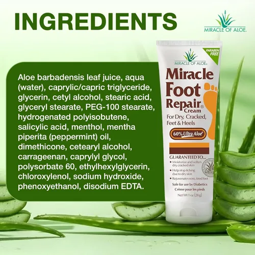 Miniatura 8 de Miracle Hand Repair 8 oz & Miracle Foot Repair Tubo de 1 oz