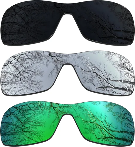 Miniatura 17 de ToughAsNails 3 pares de lentes polarizadas de repuesto para Oakley Antix Pack