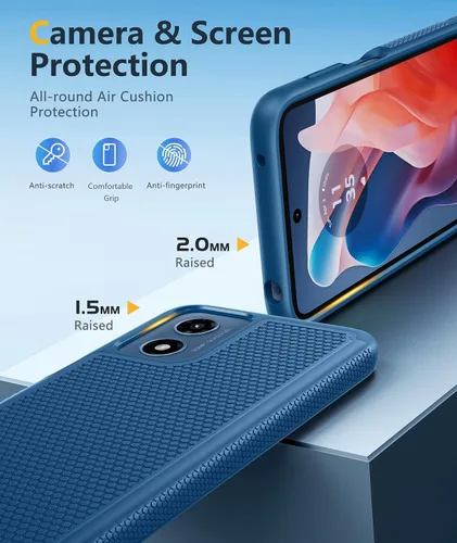 Miniatura 120 de FNTCASE Funda para iPhone 17 Pro: Fundas delgadas translúcidas de color azul claro compatibles con MagSafe, protección completa de la cámara