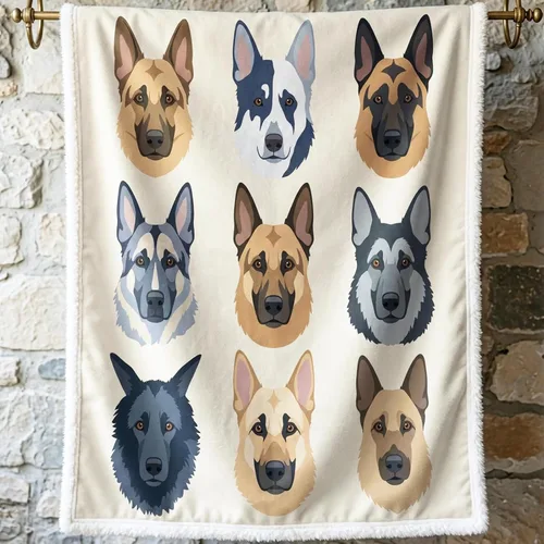 Miniatura 25 de BEDMUST Manta de hurón suave y mullida y acogedora manta de felpa de hurón para cuna, sofá, silla, sala de estar, hurón, regalo de animales