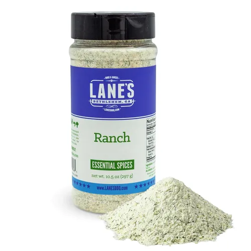Miniatura 8 de Condimento en Polvo Ranch de Lane's, 4.27 oz - Polvo Ranch Versátil para Alitas, Verduras, Palomitas, Salsas, Aderezos y Pizza - Sabor Audaz