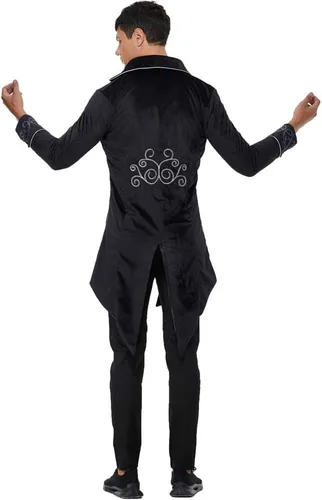 Miniatura 3 de Chaqueta gótica steampunk vintage para hombre, abrigo victoriano, uniforme de Halloween