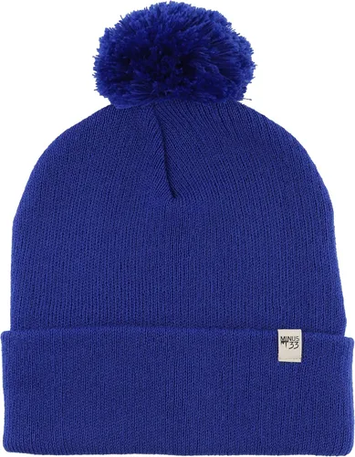 Miniatura 8 de Minus33 - Gorro de punto con pompón de peso medio, 100% lana merina, gorro de invierno