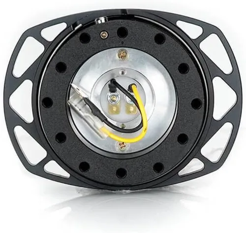Miniatura 2 de NRG Innovations NRG-SRK-257BK-BK Kit de liberación rápida para volante Gen 2.0, adaptador, cuerpo negro/anillo recortado negro, patrón de pernos