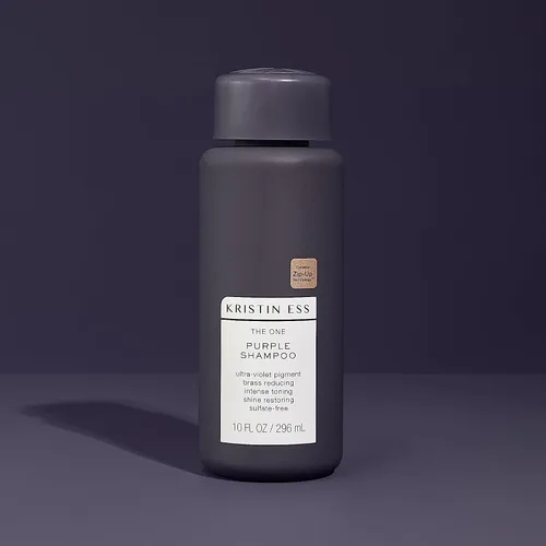 Miniatura 7 de Kristin Ess Hair The One Champú Morado para Tonificar el Cabello Rubio - Neutraliza los Tonos Cobrizos + Amarillos, Restaura el Brillo - Libre