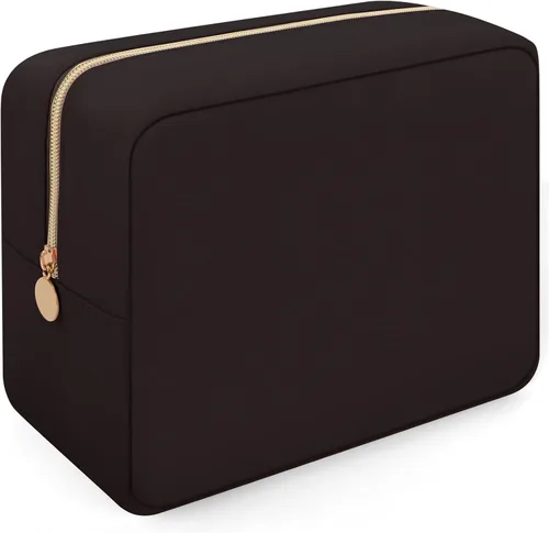 Miniatura 13 de XSUIOY Bolsa de maquillaje de viaje para bolso, bonita bolsa de maquillaje preparada para cosméticos, bolsa organizadora para mujeres, bolsa