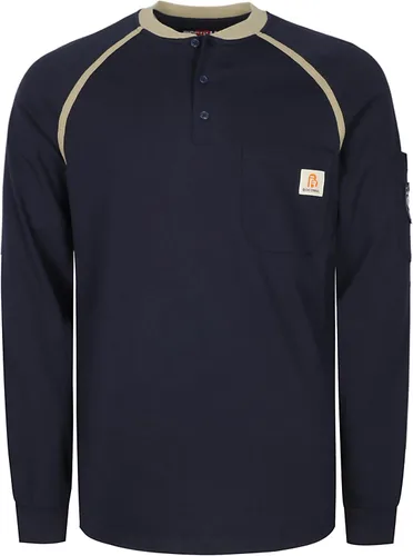 Miniatura 7 de BOCOMAL FR Shirts - Camisa ligera de 5.5 onzas de manga corta y resistente al fuego/ignífuga