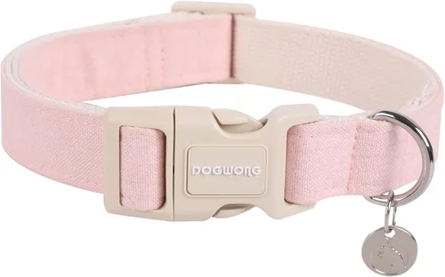Miniatura 46 de DOGWONG Collar de perro de San Valentín, collar de perro con estampado de corazones para perros grandes, lindos collares de primavera, hembra