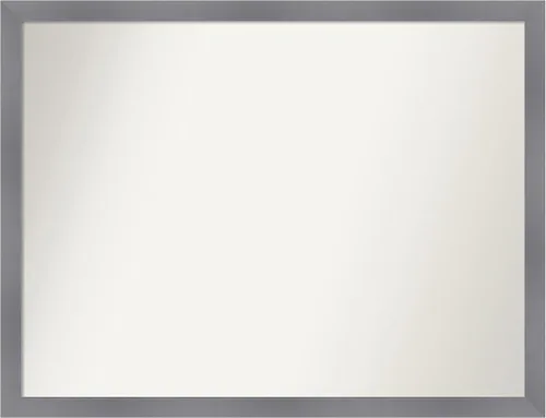 Miniatura 133 de Amanti Art Espejo personalizado, espejo de baño gris plomo a rayas, espejo de pared o espejo de tocador de baño sobre el fregadero