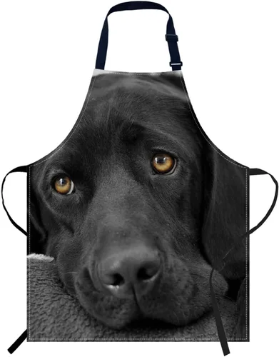 Miniatura 14 de oFloral Delantal de campo de fútbol americano y pelota, unisex, ajustable, delantal de chef de cocina, delantal para mujeres y hombres para cocina