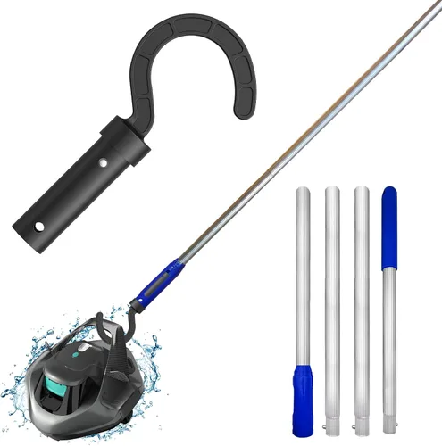 Miniatura 7 de Gancho para todos los limpiadores robóticos de piscinas con poste de piscina, gancho de accesorios personalizado para robot aspirador de piscina