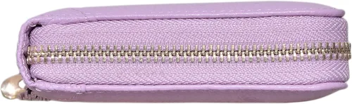 Miniatura 6 de Easyoulife - Monedero de cuero con cremallera, billetera portatarjetas para mujer, bloqueo RFID