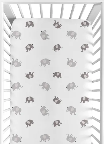 Miniatura 10 de Sweet Jojo Designs Sábanas ajustables para cuna de bebé (perezoso jungla) para niños o niñas, guardería infantil, habitación de niños pequeños
