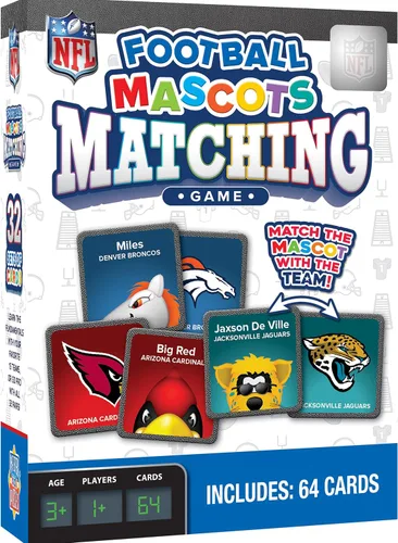 Miniatura 4 de Masterpieces Juego de cartas a juego de fotos con licencia oficial de los Arizona Cardinals de la NFL para niños y familias
