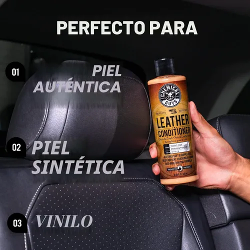 Miniatura 9 de Chemical Guys SPI_109_04 - Kit completo para el cuidado del cuero Leather Cleaner y Conditioner para uso en interiores de autos, ropa de cuero