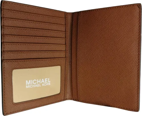 Miniatura 5 de Michael Kors Jet Set - Funda para pasaporte de viaje de PVC 2019 Marrón Cartera de viaje