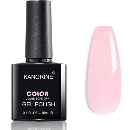 Miniatura 13 de 15ml de esmalte de uñas en gel UV/LED, esmalte de uñas en gel blanco lechoso nude, esmalte de uñas en gel blanco lechoso translúcido, color de D1