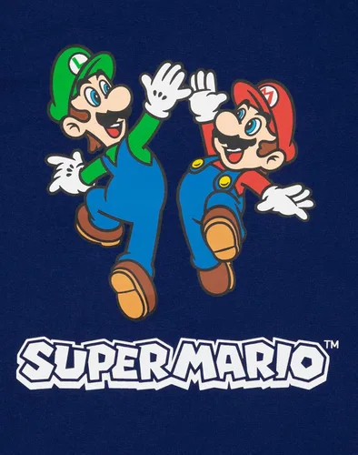 Miniatura 7 de SUPER MARIO Nintendo Pyjamas - Pijama corto para niños Luigi azul o rojo
