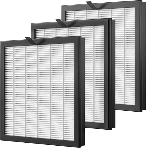 Miniatura 8 de Paquete de 2 filtros de repuesto G3 True HEPA FXAP2W compatibles con purificador de filtro de aire AME=EU G3 Sferf-30 (FXAP2W), VEWIOR A3 y Tailulu