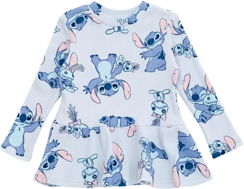Miniatura 4 de Disney Minnie Mouse Winnie the Pooh The Aristocats Lilo & Stitch Peplum - Camiseta y pantalones para recién nacidos a niños grandes