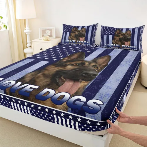 Miniatura 51 de Juego de sábanas bajeras para juegos tamaño individual, juego de ropa de cama con grafiti Lightning Strike para niños, adolescentes, decoración