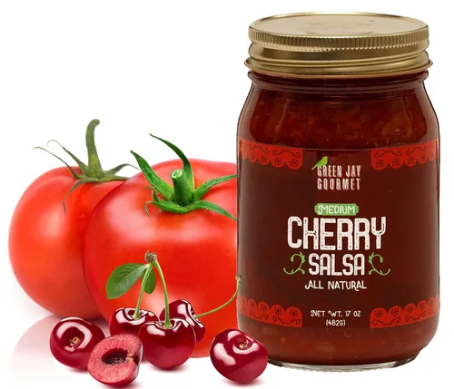 Miniatura 16 de Salsa Gourmet Green Jay Blueberry - Salsa de Frutas con Sabor a Arándano - Salsa Picante de Calor Medio - Salsa Gourmet para Sumergir sin