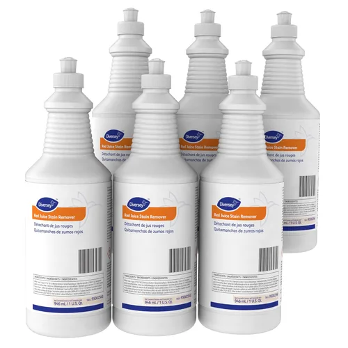Miniatura 6 de Diversey 95002540 Quitamanchas de jugo rojo, elimina vino, ponche de frutas, refrescos, grasa, mostaza y más de la alfombra, listo para usar, 32