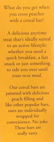 Miniatura 2 de Trader Joes Barras de cereales de melocotón, este melocotón entra en una barra, 7.8 onzas (7.83 oz)
