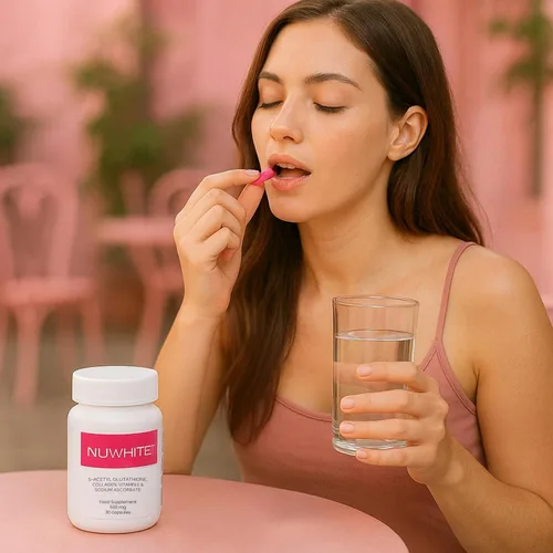 Miniatura 7 de Nu White S-acetil glutatión 30 cápsulas – Nueva fórmula mejorada para una piel radiante y de tono uniforme Suplemento premium para bienestar