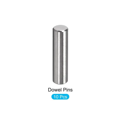 Miniatura 5 de METALLIXITY Pasador de clavija (0.23 x 0.472 pulgadas), 10 unidades, clavijas de soporte de estante de acero inoxidable 304, elementos de sujeción