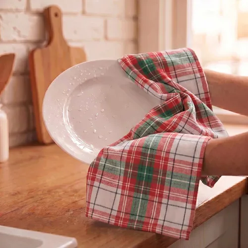 Miniatura 305 de Urban Villa Toallas de cocina 100% algodón para cocina (juego de 6) 20"x30" toallas de cocina altamente absorbentes, juego de ropa de cocina