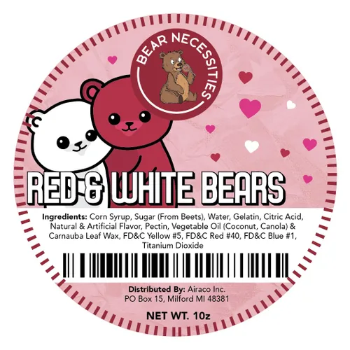 Miniatura 4 de Bear Necessities Osos Gominosos en Frasco de Oso - Lindo Lazo, Caramelos Gomosos Envasados a Mano, Regalo - Elaborados y Hechos en los EE. UU.