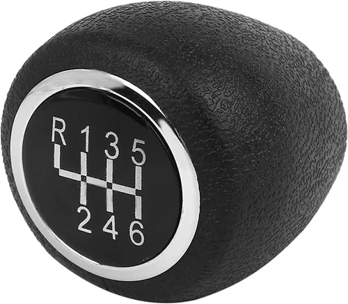 Miniatura 6 de X AUTOHAUX Cubierta negra del pomo de la palanca de cambios de 6 velocidades del manual del coche para Chevrolet Cruze 08-2012