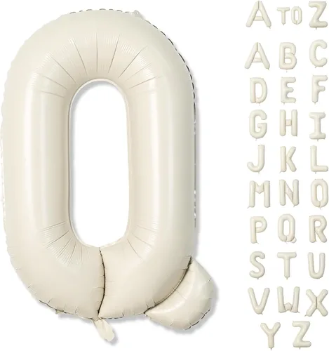 Miniatura 60 de Globo dorado champán con el número 5, globos de aluminio autoinflables grandes de 40 pulgadas del 0 al 9, globo de helio digital 5 dorado claro