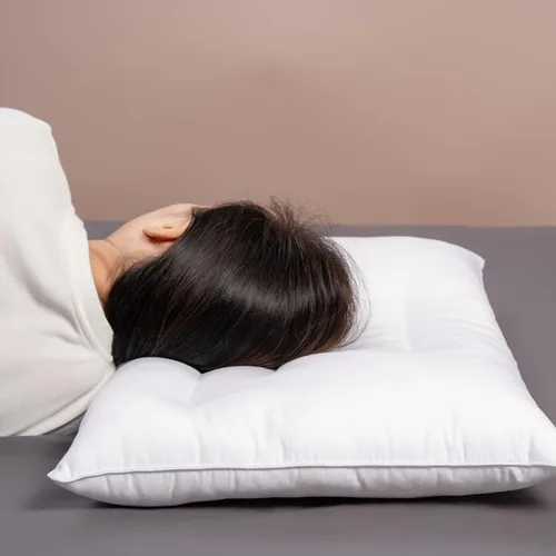 Miniatura 8 de Pozino Almohadas planas y delgadas para dormir - 1 paquete de tamaño estándar, almohadas de cama delgadas para personas que duermen de espalda