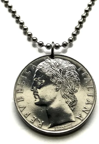 1978 Italia 100 Lire moneda colgante laureado Roma Milán Venecia Florencia Turín Napoli Bolonia Verona Génova Módena Pisa Siena Módica Perugia