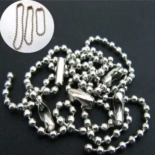 Miniatura 5 de Ceiling Fan Pull Chain Extender,Each Chain Length 158-inch(4 Meter) with 12 Connectors,Standard 3 mm Diameter Beaded Ball, Fit for Pull String Light
