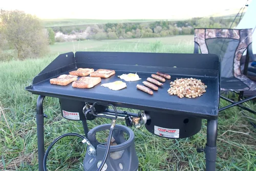 Miniatura 2 de Camp Chef SG60 Deluxe Double Burner Steel Professional Griddle (Steel)