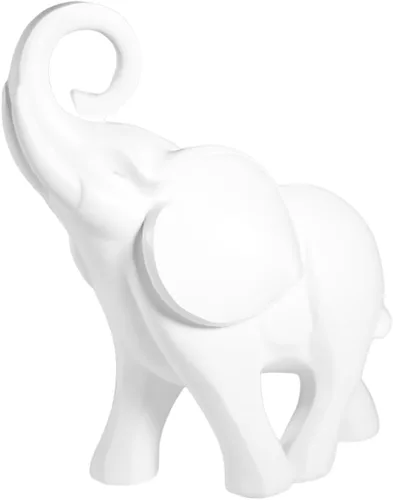 Estatua de elefante de 15 pulgadas. La decoración de elefante trae buena suerte, salud y fuerza. Regalos de elefante para mujeres, regalos para