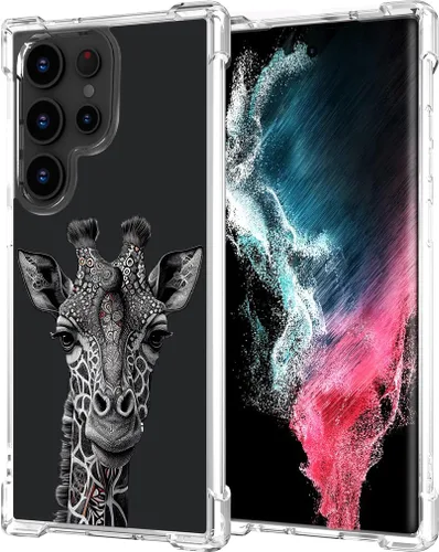 Miniatura 91 de Hungo Funda compatible con Samsung Galaxy S23 con diseño floral y bonito diseño transparente, femenino para mujeres y niñas, con hermoso clavel