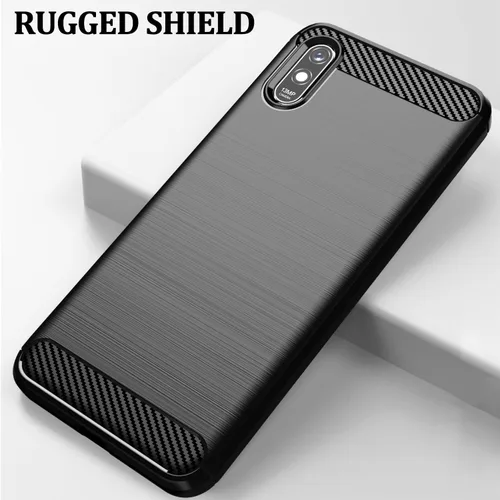 Miniatura 3 de Asuwish Funda de teléfono para Xiaomi Redmi 9A Redme 9i con protector de pantalla de vidrio templado y accesorios de celda suave y delgada