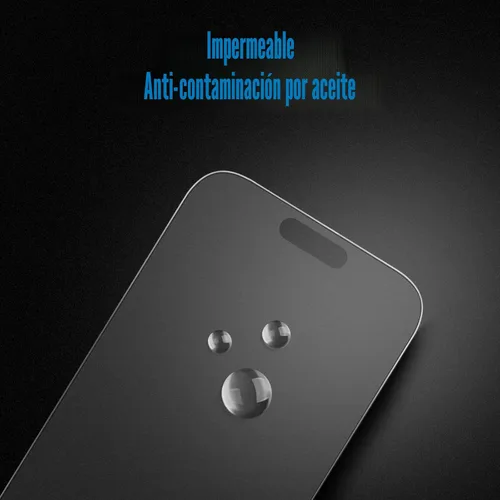 Miniatura 4 de Mothca Paquete de 2 protectores de pantalla de vidrio mate para iPhone 16 Pro Max [6.9 pulgadas] + 2 protectores de lente de cámara, vidrio templado