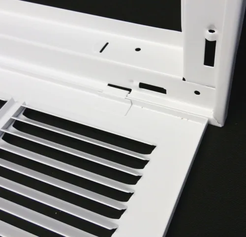 Miniatura 4 de HVAC Premium Rejilla de Filtro de Aire de Retorno de Acero con Apertura de Conducto de 8 x 6, para Filtro de 1 pulgada, Puerta Extraíble, Rejilla