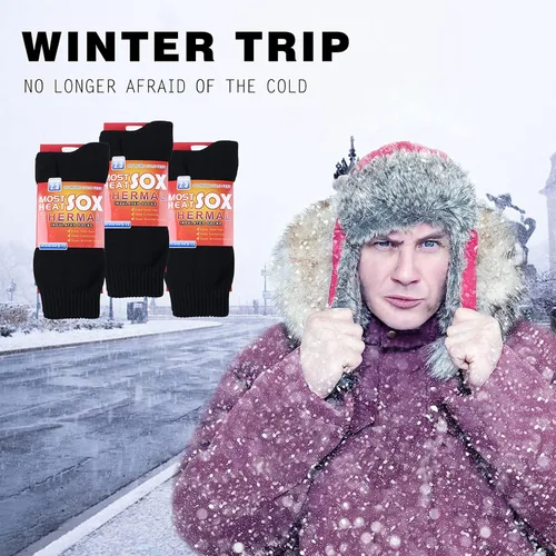 Miniatura 6 de Thermal Socks for Men - Winter Warm Socks Mens Womens for Cold Weather, Extreme Temperatures