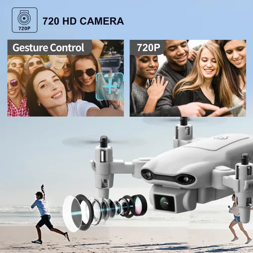 Miniatura 2 de Mini Drone DRONEEYE 4DV9 con cámara HD 1080P para niños, video en vivo FPV, cuadricóptero RC para adultos, principiantes, juguetes, regalos